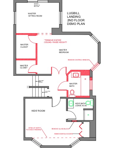 2nd Floor - Demo Plan