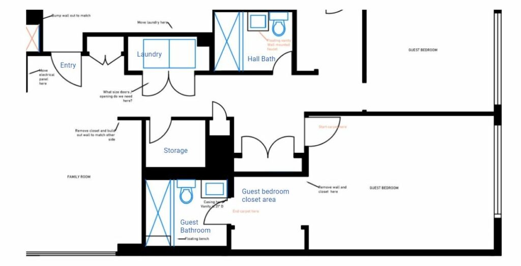 New Hallway Layout