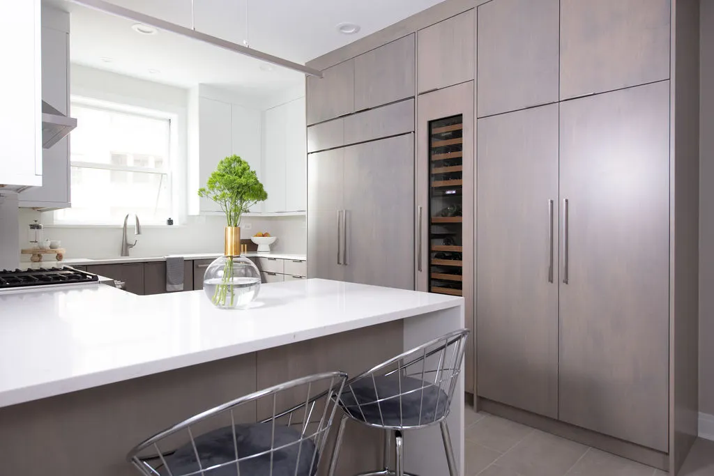 Geometric Calm: Nursery Design Scandinavian kids bedroom with a vibrant layout featuring natural wood floors, cozy textiles, minimalist furniture, and playful decor accents.